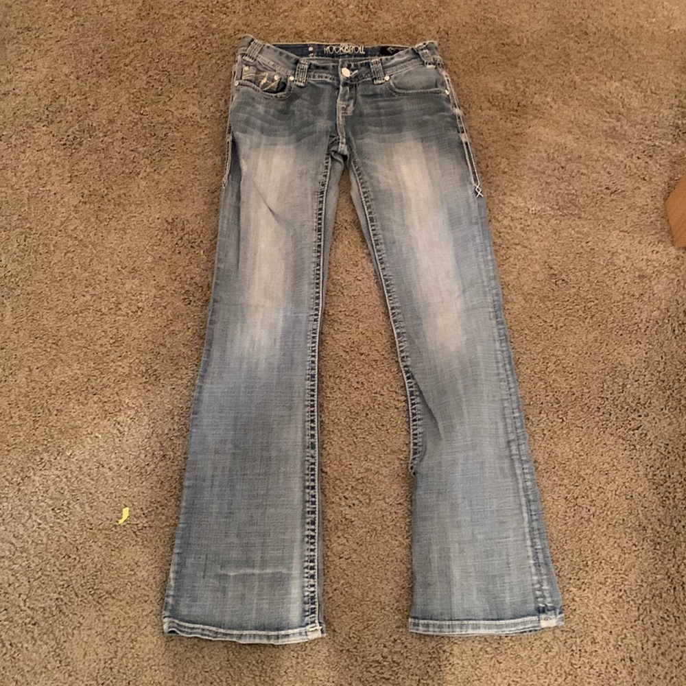 Rock and roll denim original low rise jean size 26x34